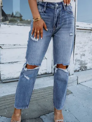 All Season Ripped Jeans