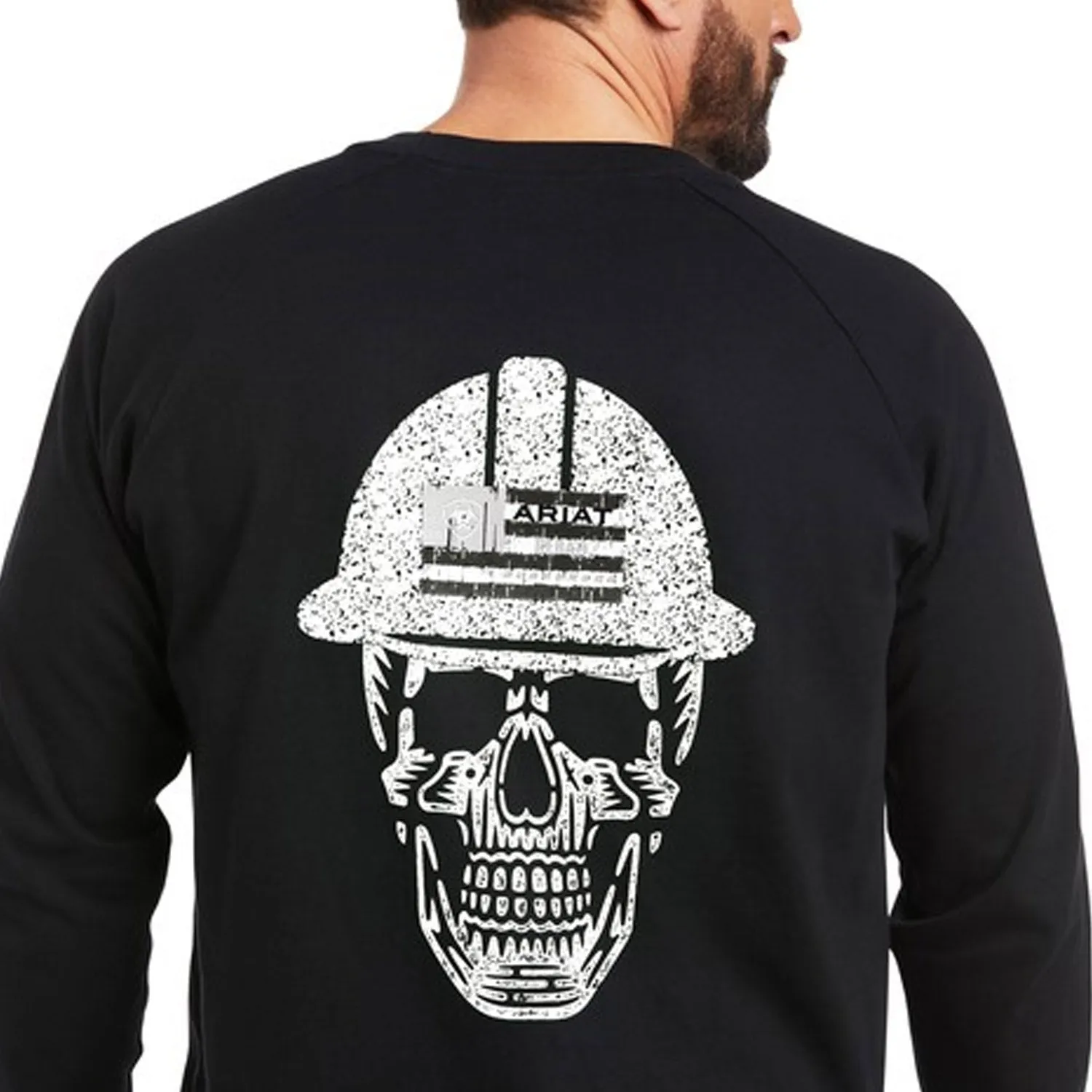 Ariat Rebar Cotton Strong Roughneck Graphic Long Sleeve T-Shirt