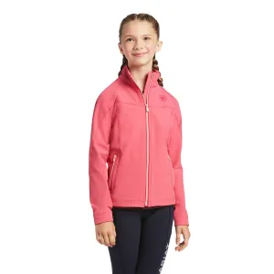 Ariat Youth Agile Softshell Jacket - Party Punch