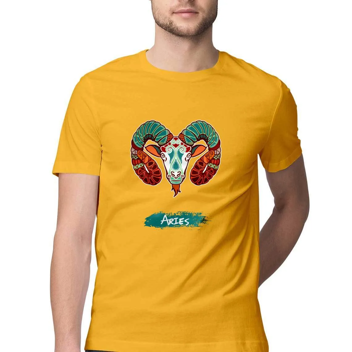 Aries round Neck T-Shirts