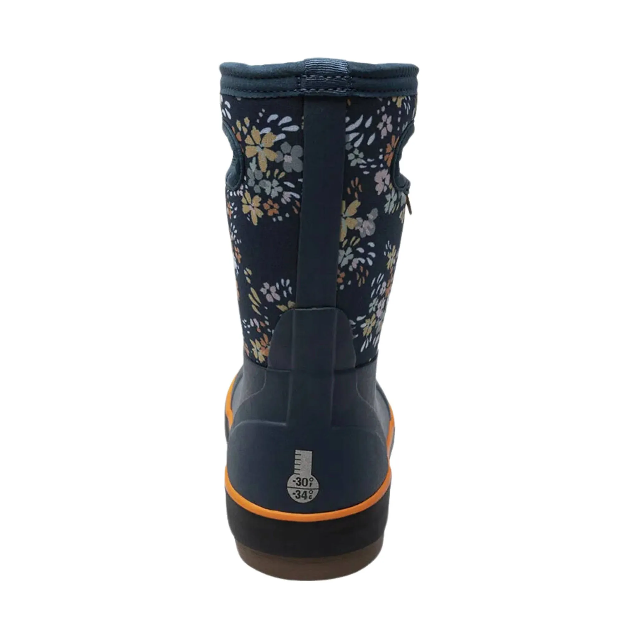 Bogs Kids' Classic II Water Garden Waterproof Winter Boots - Indigo Multi