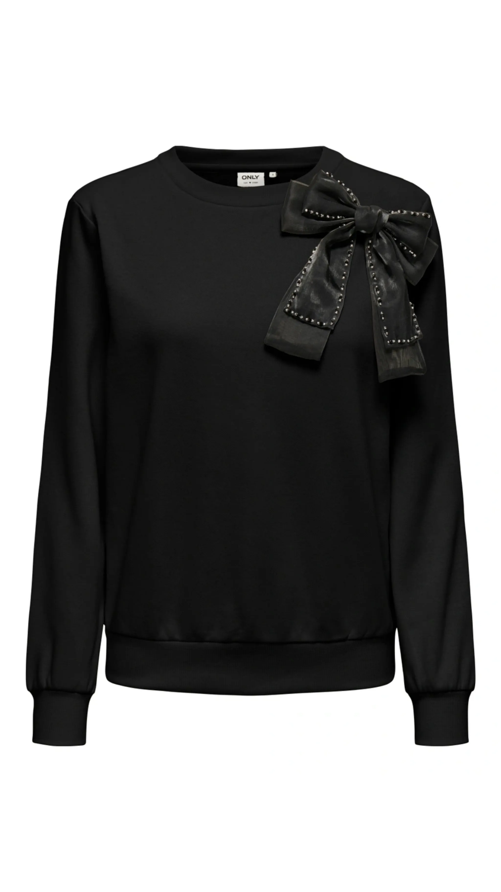 Bow Black Sweater