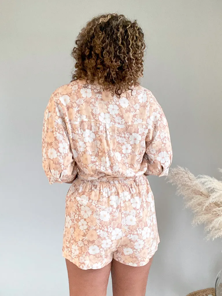 Charlotte Romper - Ginger Tropic Floral