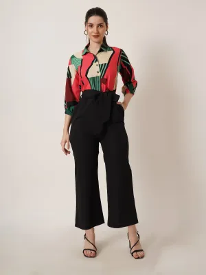 Cherry Blossom Colorblock Jumpsuit