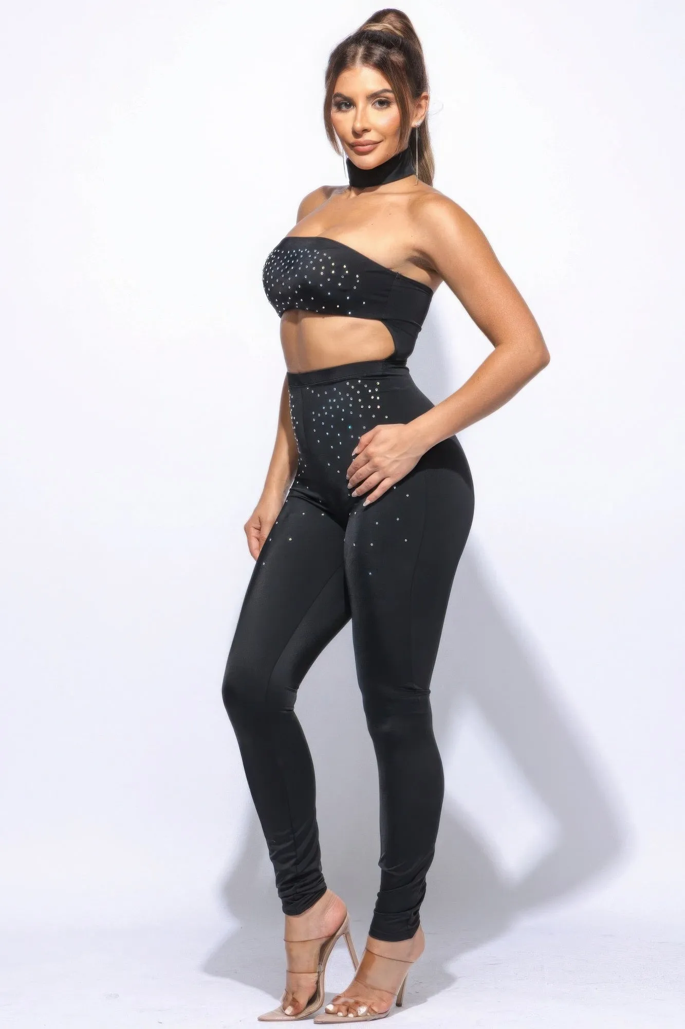 Chocker Tube Jumpsuit