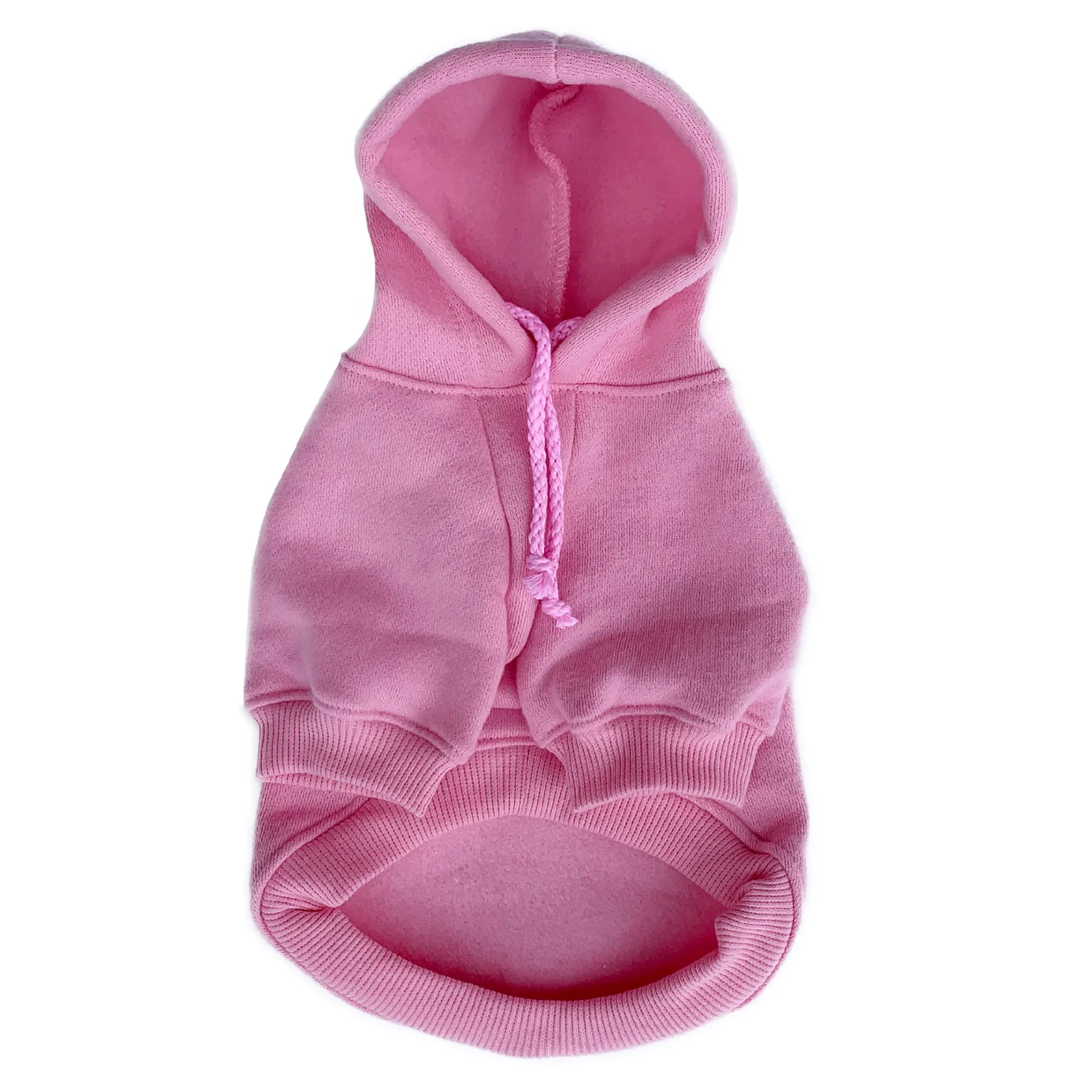 cozy cotton hoody - pink