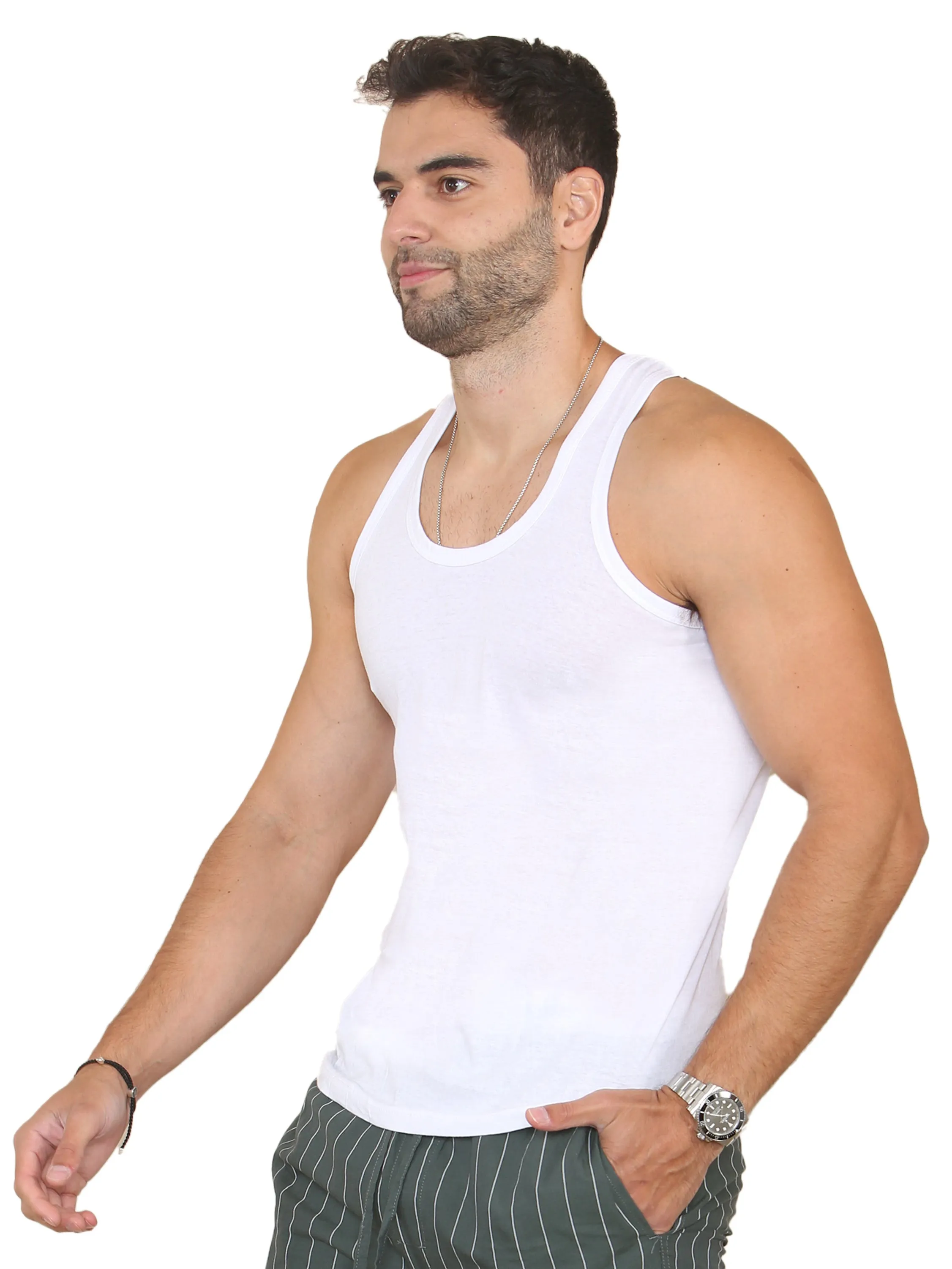 Enzo | Mens 3 Pack Vests