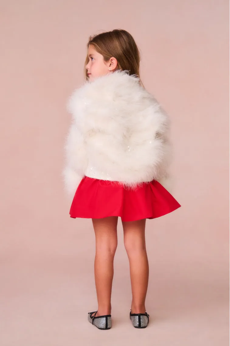 Girls Trislyn Fur Jacket