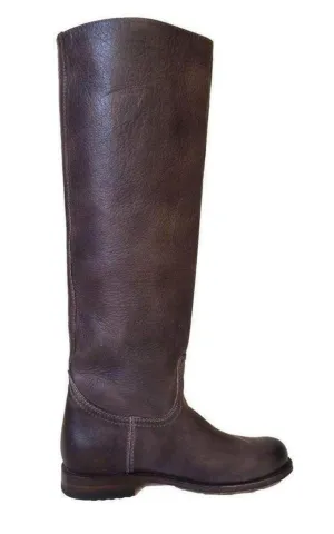 Leather Knee High Boots