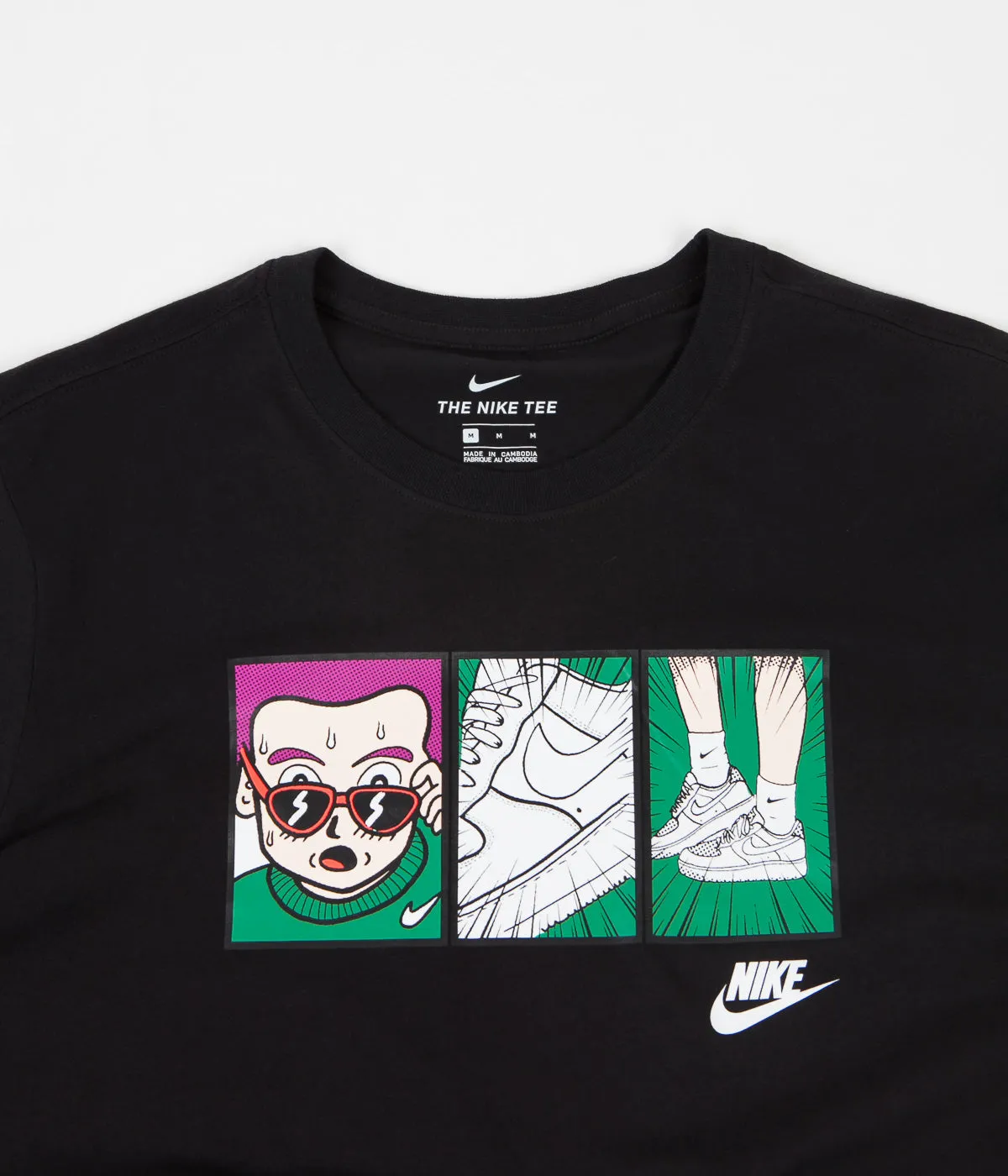 Nike Illustration T-Shirt - Black / White