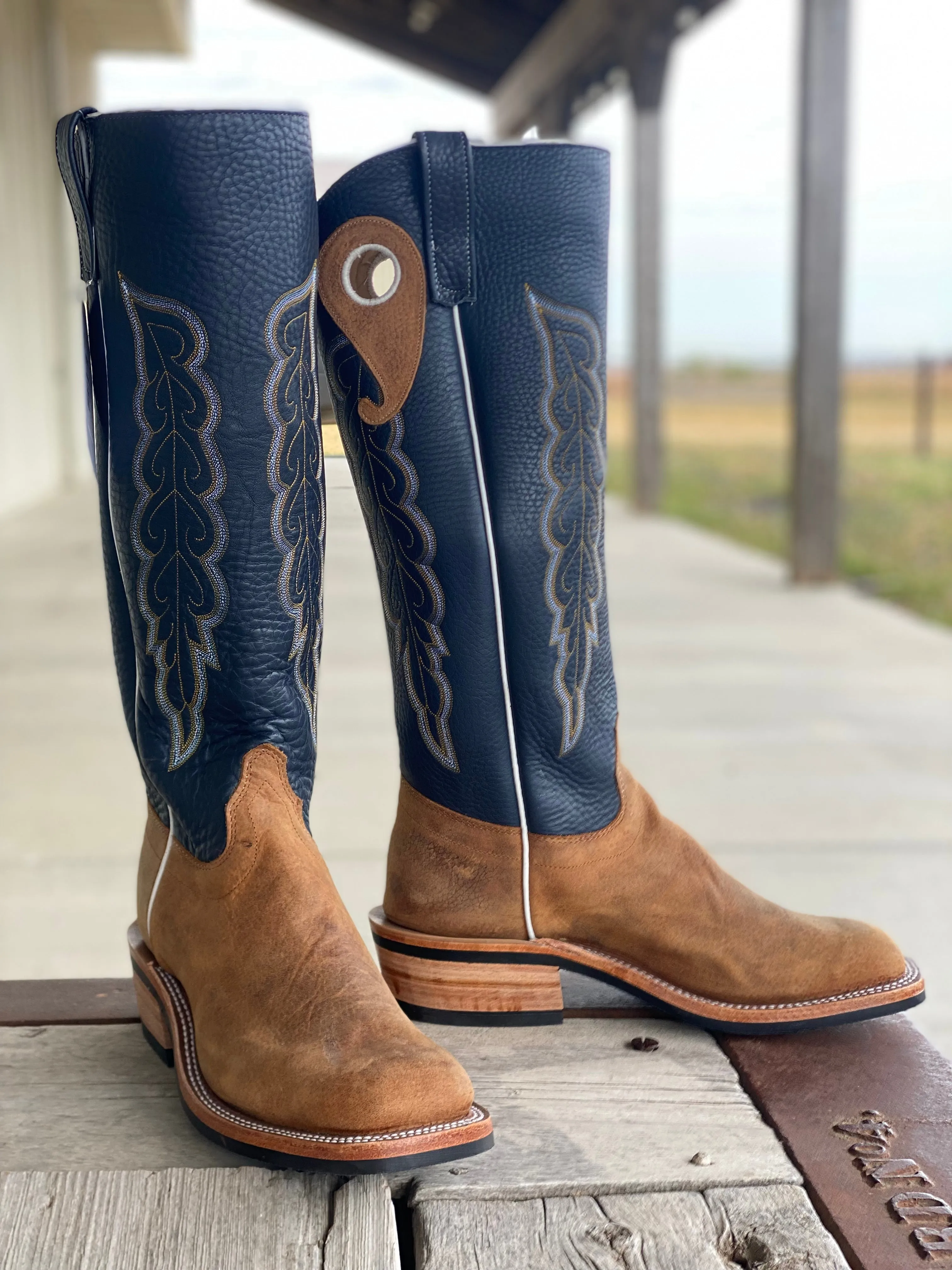 Olathe Boot Co. | Dune Rough Rider Tall Top Boot-CLOSEOUT SIZES