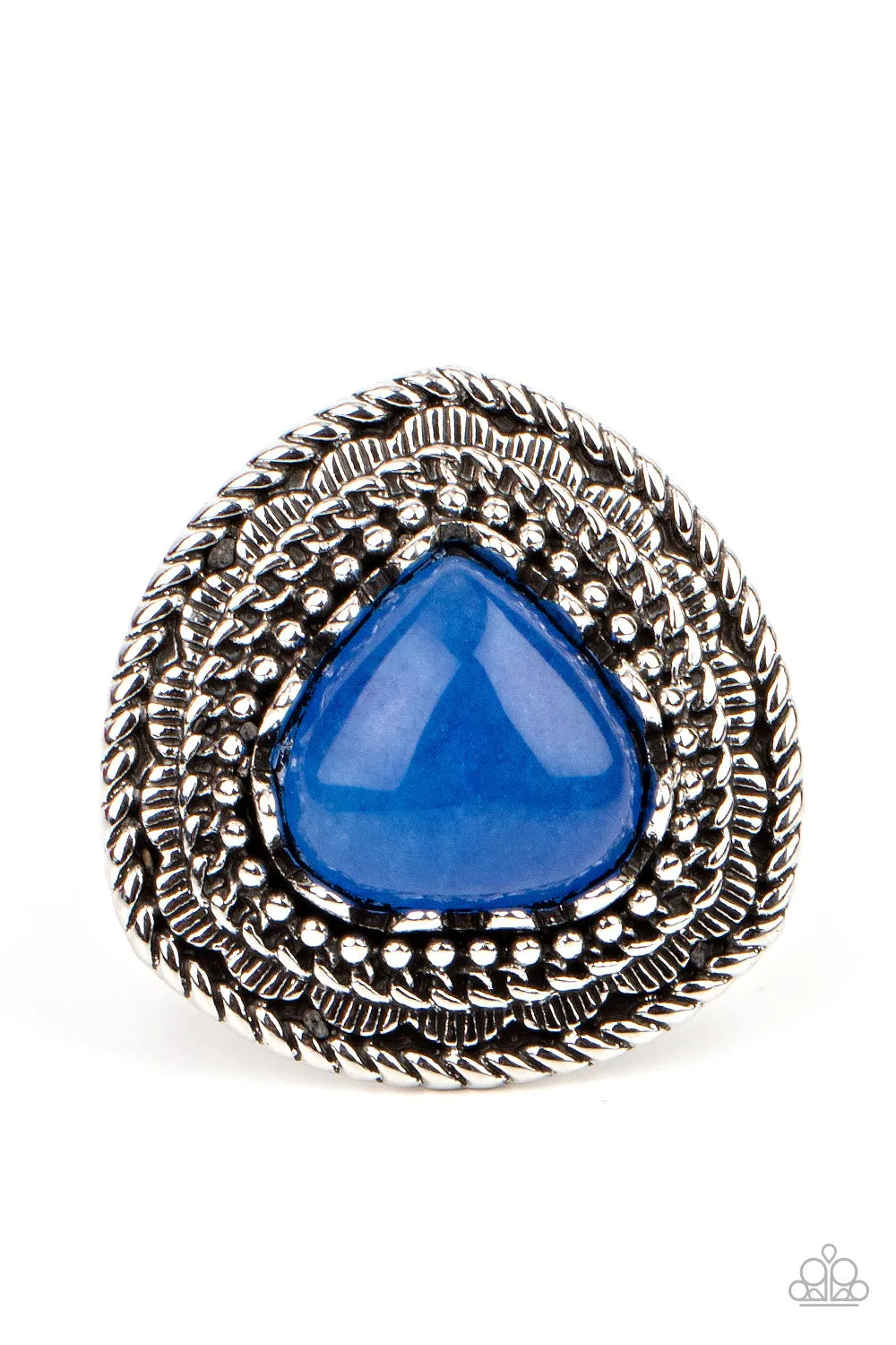 Paparazzi Genuinely Gemstone - Blue Stone Ring