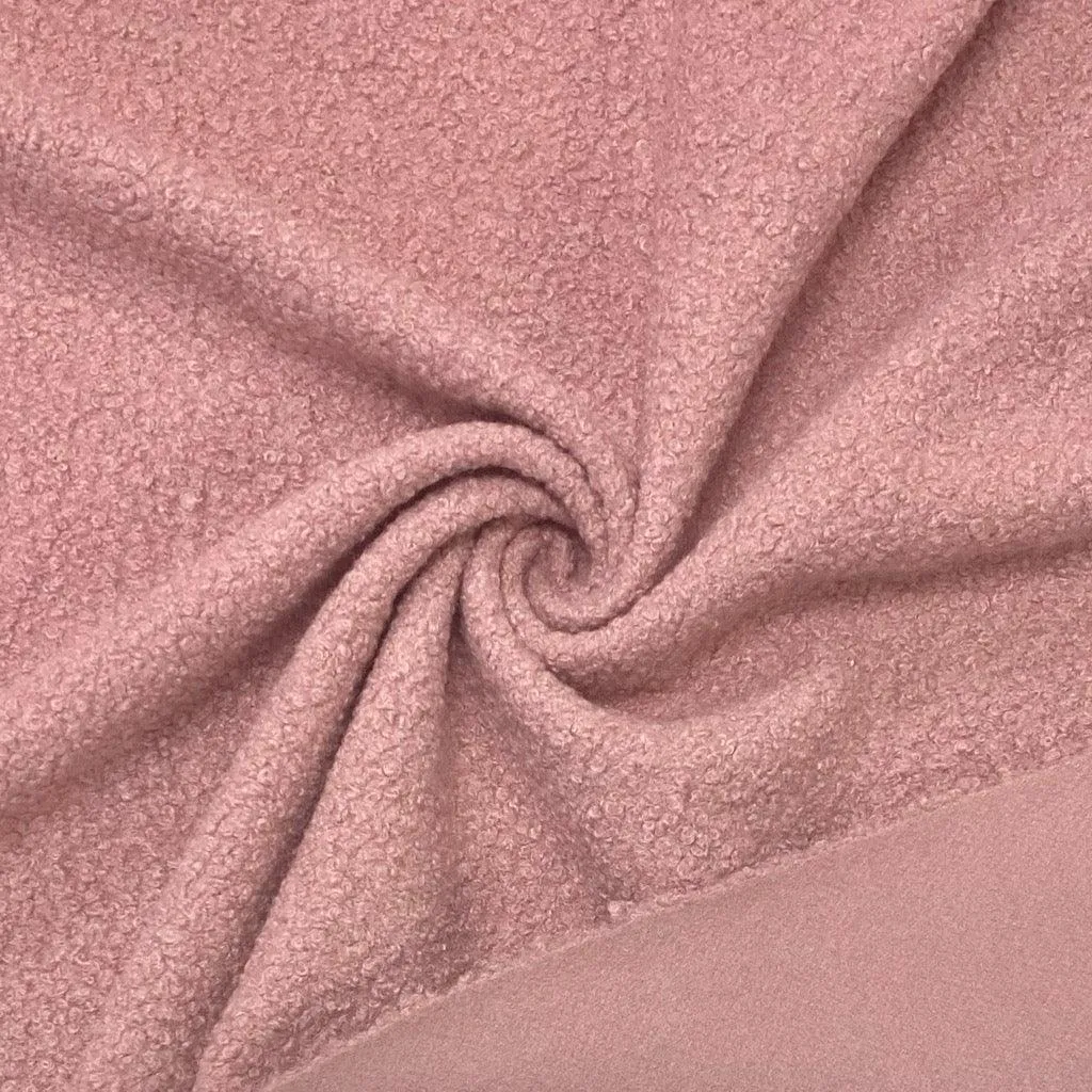 Plain Boucle Fabric