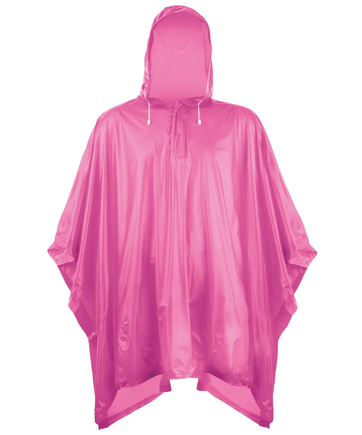 Plastic poncho | Fuchsia