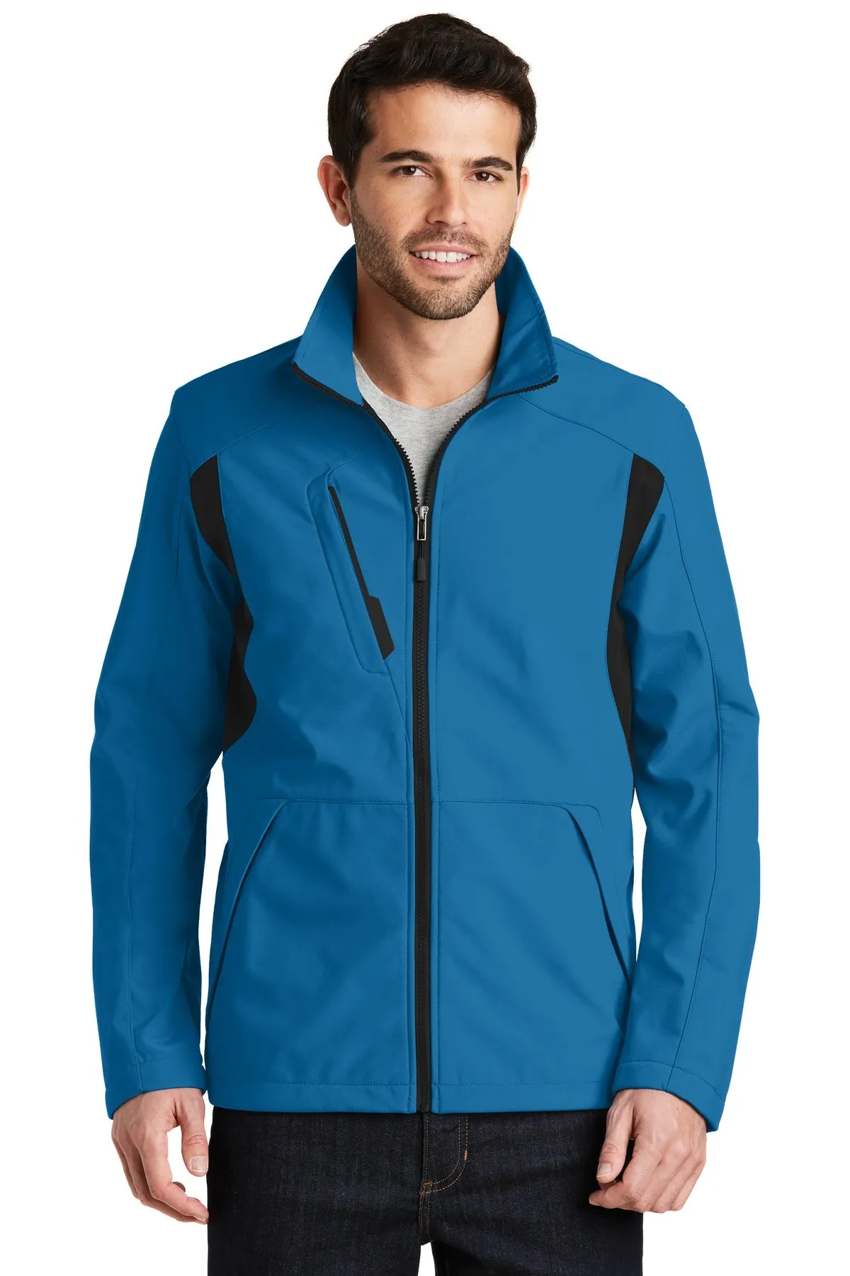 Port Authority® Back-Block Soft Shell Jacket. J336