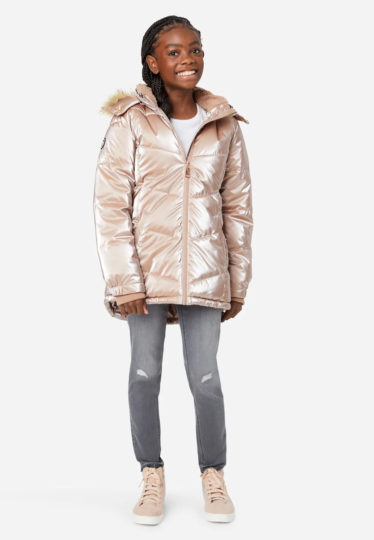 Puffer Anorak Coat