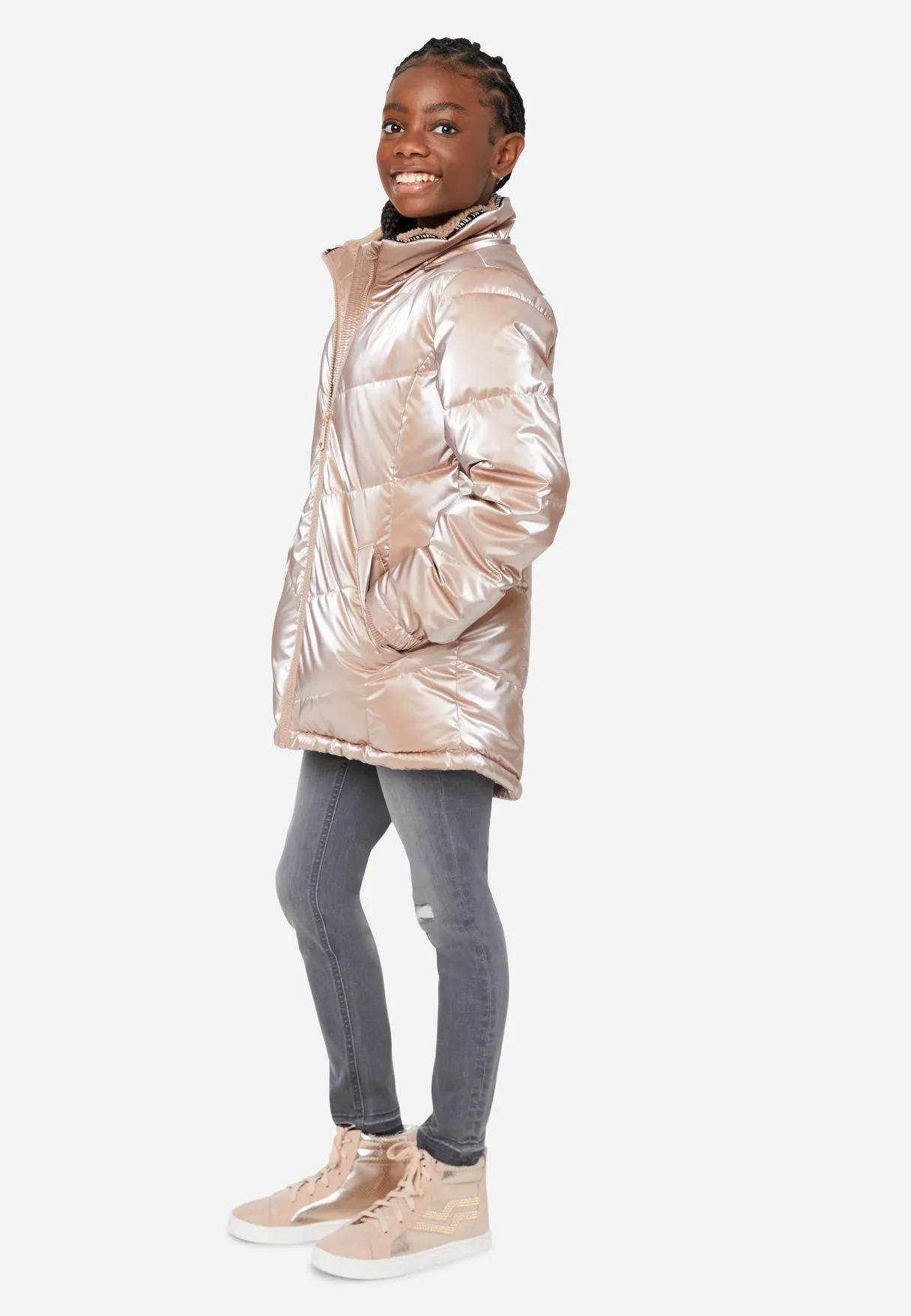 Puffer Anorak Coat