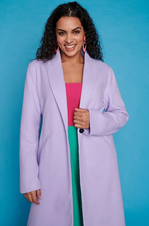 Reena Lavender Coat