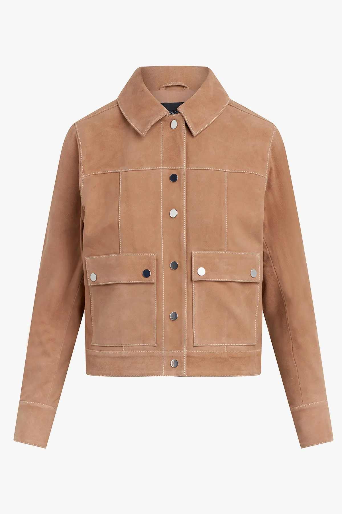 THE ROONEY SUEDE JACKET