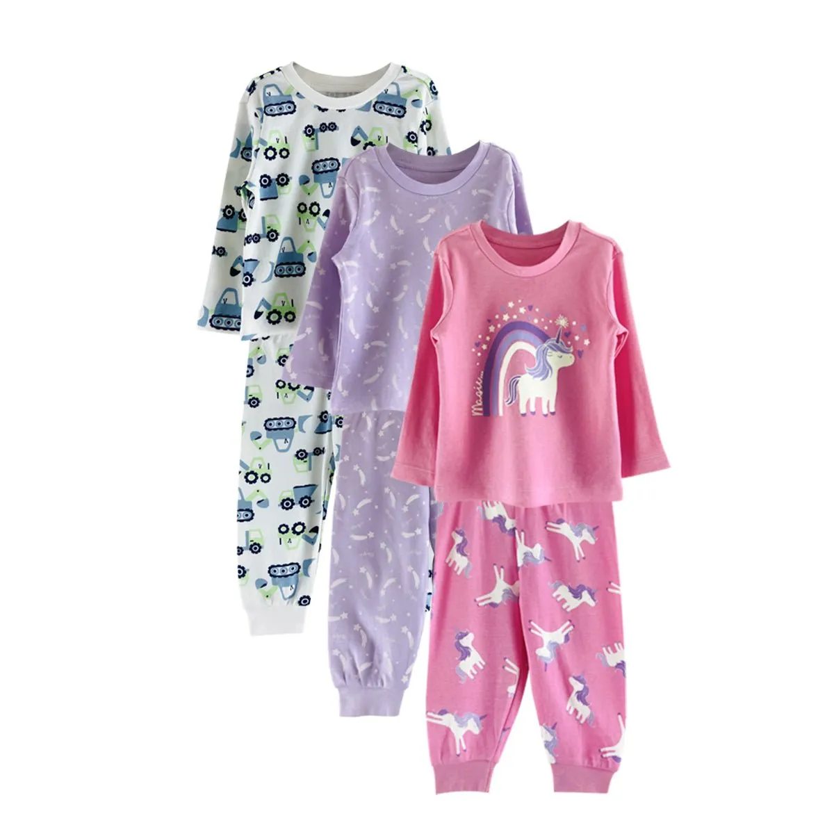 Toddler Baby 2 pcs Long Sleeve Pajama Set