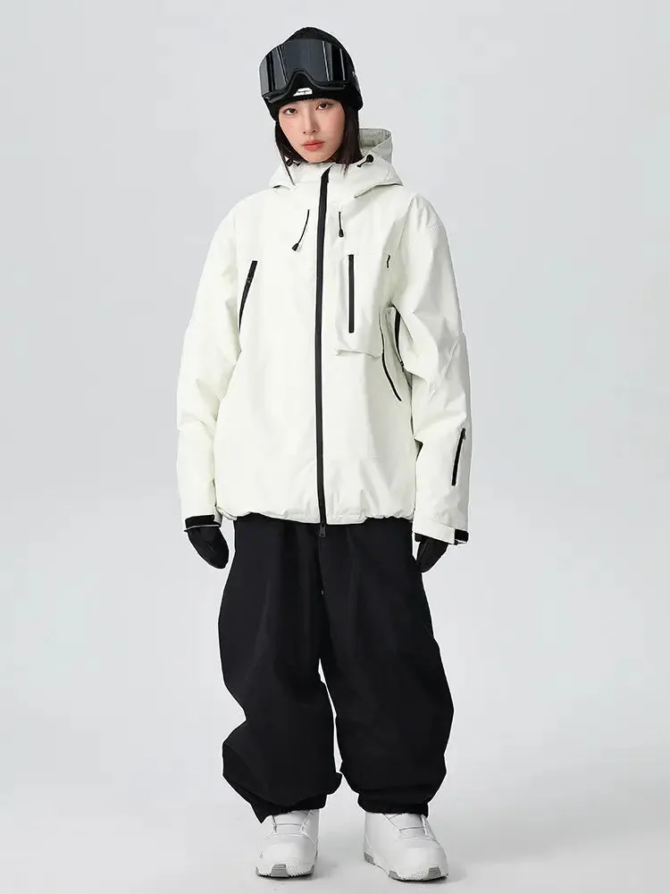 Unisex Freestyle Skisuits 2025 Winter Baggy Snowboard Suit