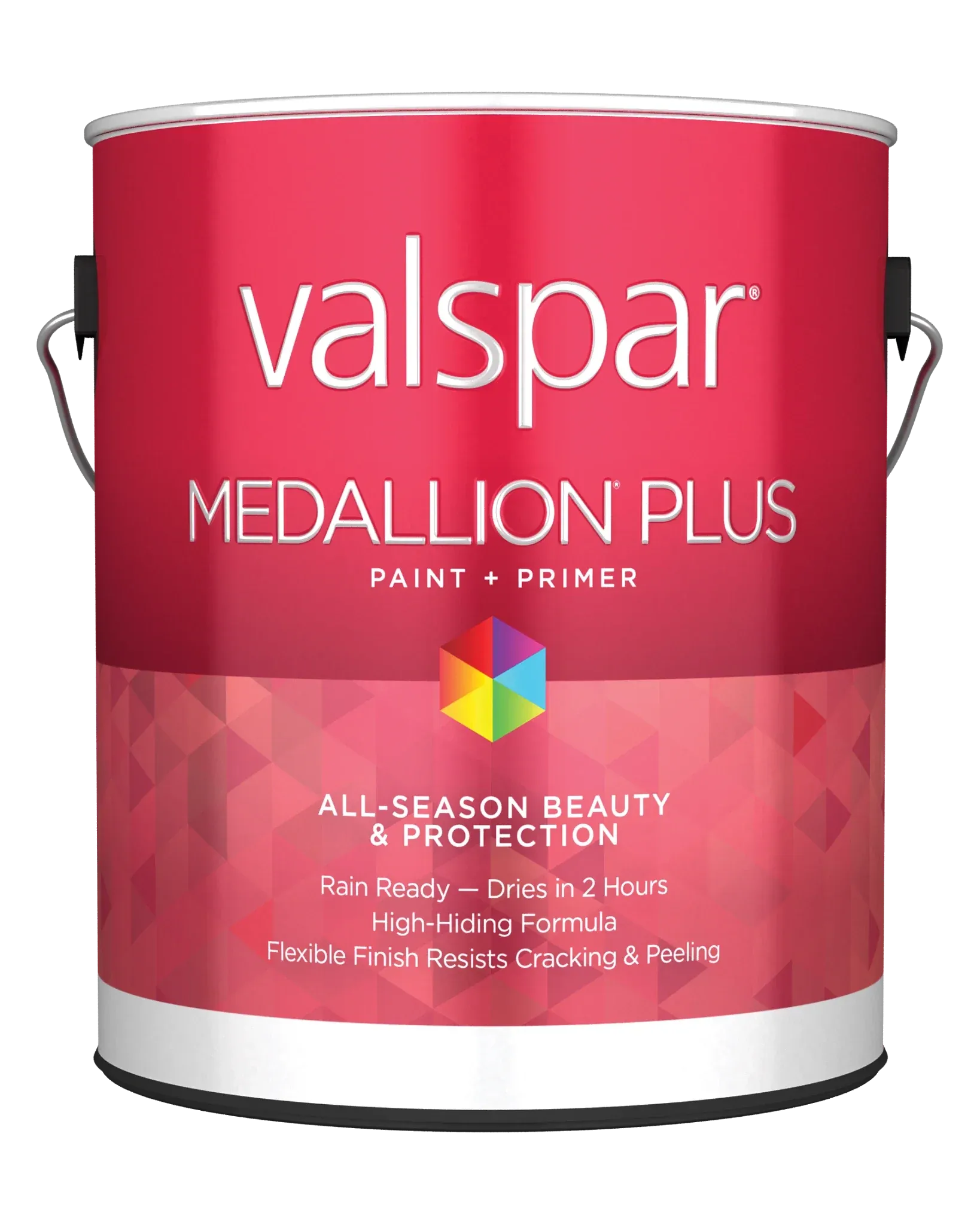 Valspar® Medallion® Plus Exterior Paint   Primer Satin 1 Quart White Base (1 Gallon, Clear Base)