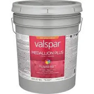 Valspar® Medallion® Plus Exterior Paint   Primer Semi-Gloss 5 Gallon Pastel Base (5 Gallon, Pastel Base)