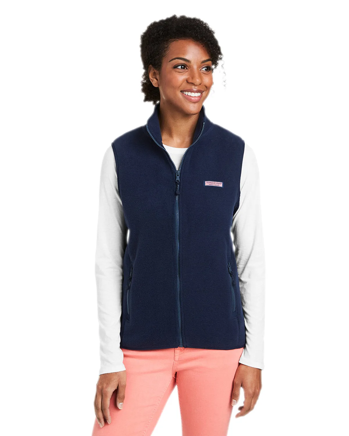 Vineyard Vines Ladies Harbor Fleece Vest