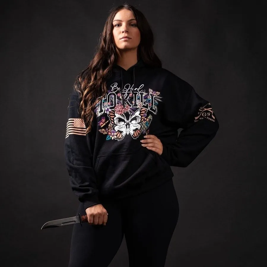 Women's Hard To Kill Hoodie - Black