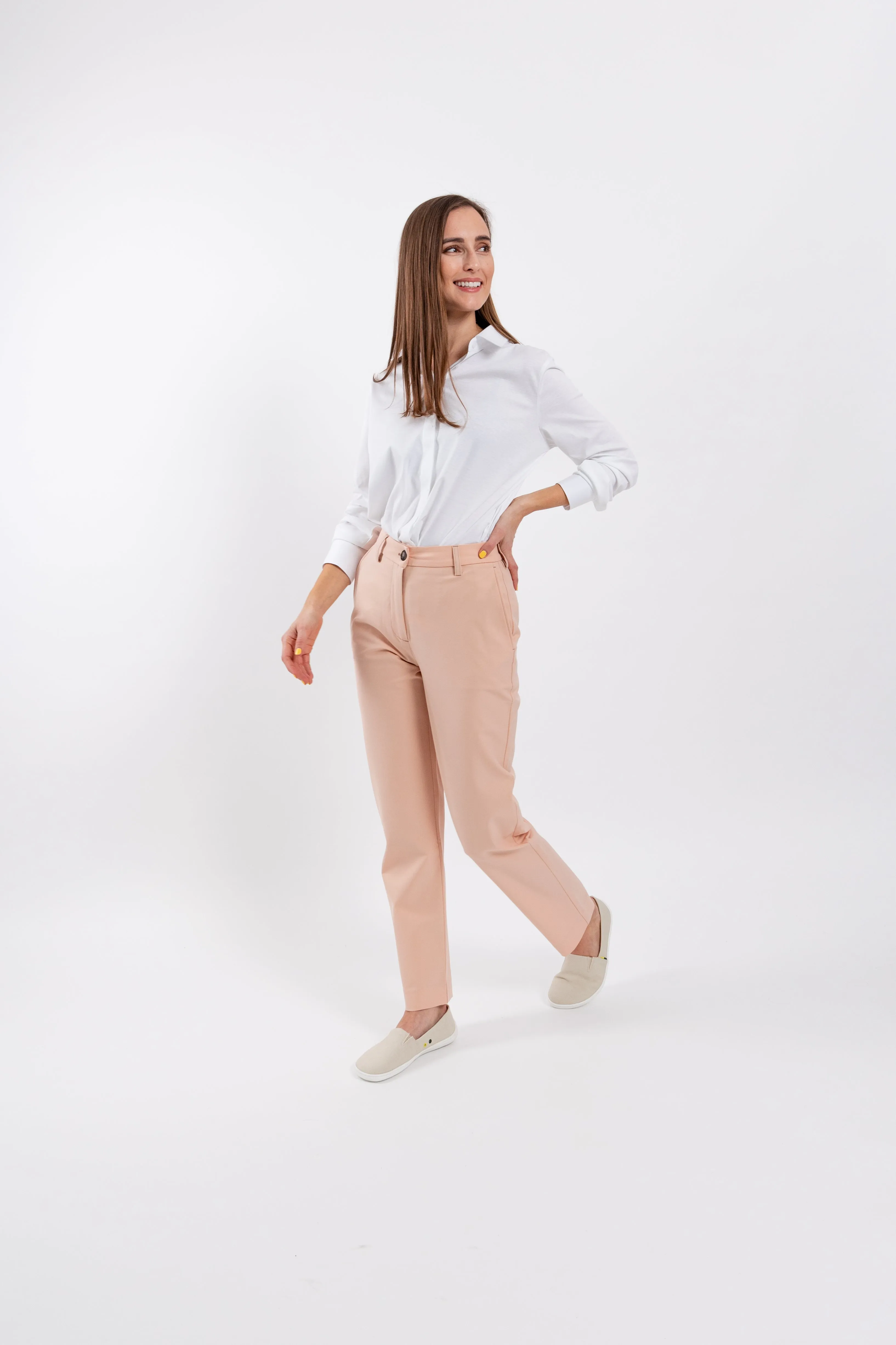 Women's Pants Be Lenka Essentials - Nude pink